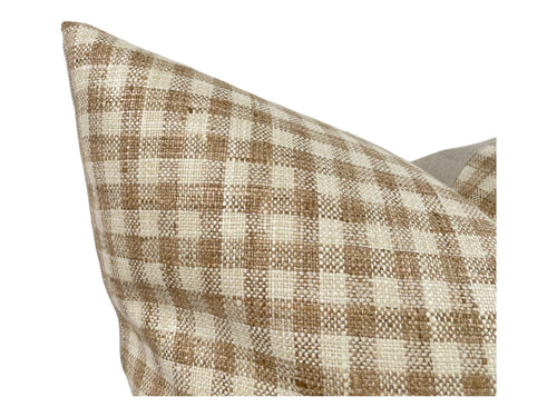 Designer Campbell Checkered Pillow Cover