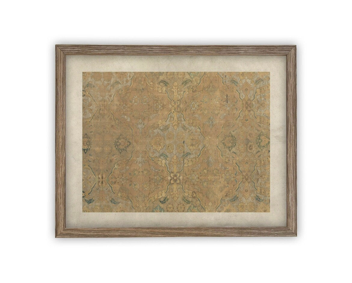 READY to SHIP 11x14 Vintage Framed Canvas Art #MSC-101
