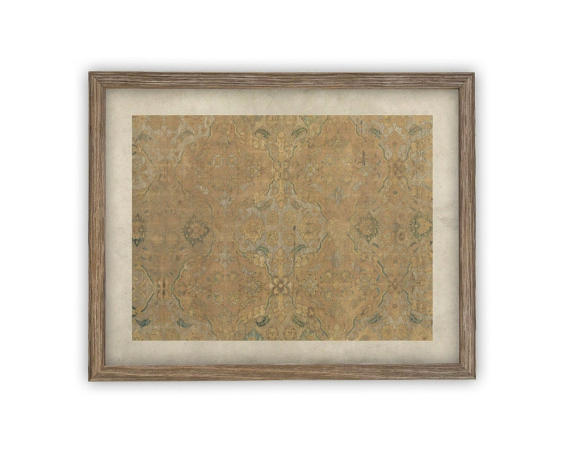 READY to SHIP 11x14 Vintage Framed Canvas Art // Framed Vintage Print // Neutral Tapestry Art // Farmhouse print //#MSC-101