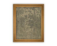 Vintage Framed Canvas Art #LAN-205