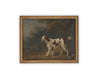 READY to SHIP 11X14 Vintage Framed Canvas Art // Framed Vintage Print // Vintage Dog Painting // Dog Art// Farmhouse print //#A-164