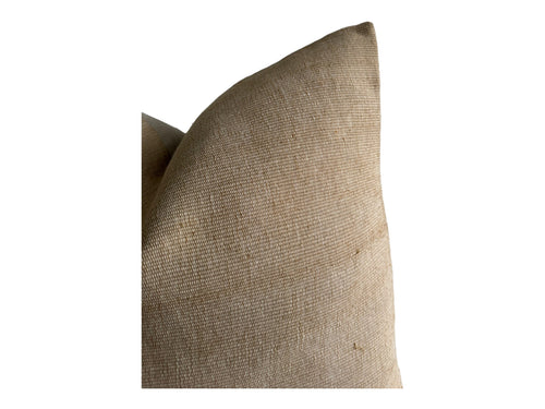 Designer Caramel Texture Solid Pillow Cover