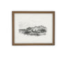 READY to SHIP 11X14 Vintage Framed Canvas Art #LAN-226