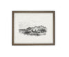 READY to SHIP 11X14 Vintage Framed Canvas Art #LAN-226