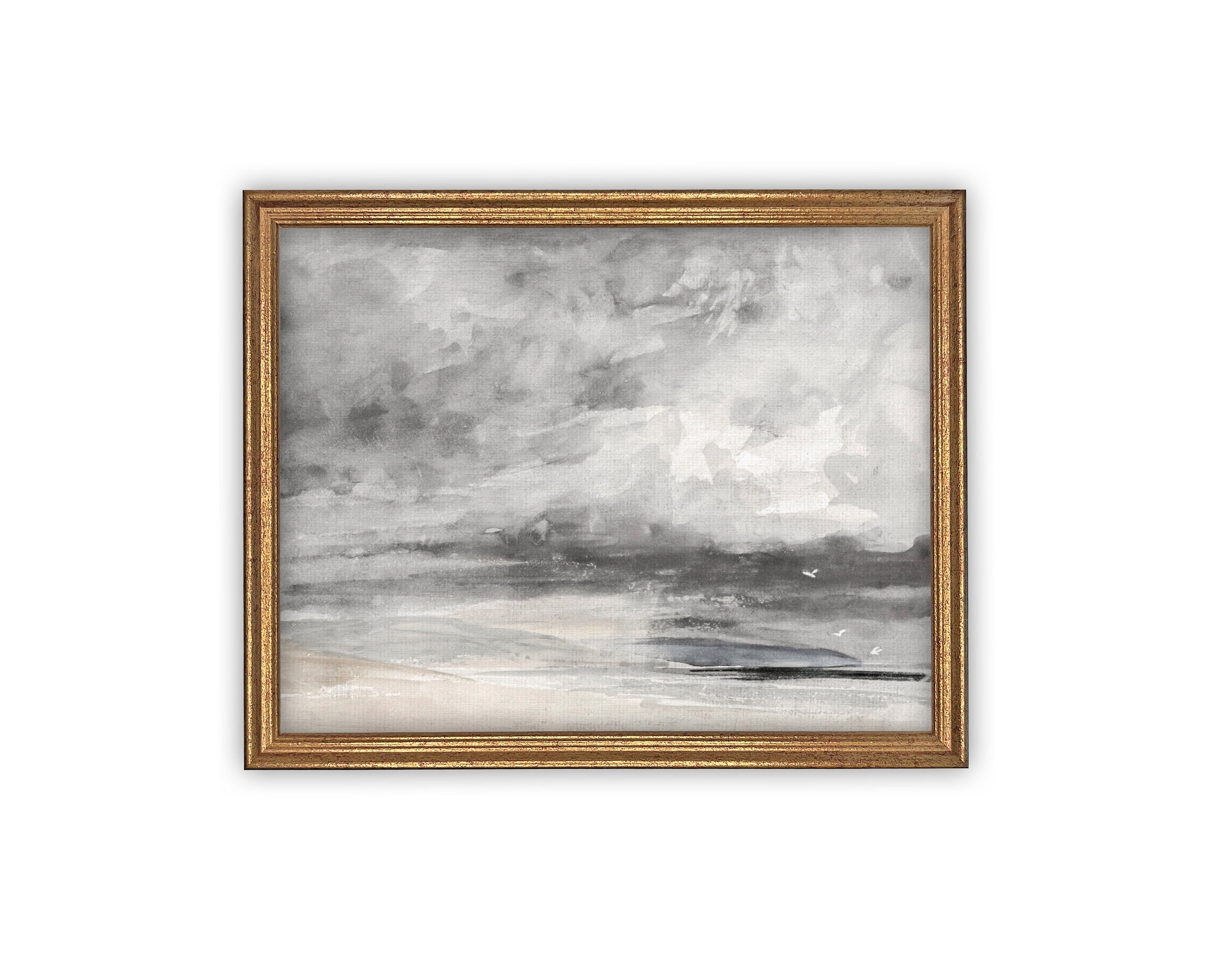 Vintage Framed Canvas Art #COAS-126