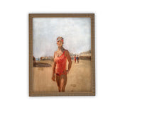 READY to SHIP 11X14 Vintage Framed Canvas Art #COAS-130
