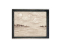 Vintage Framed Canvas Art #LAN-219
