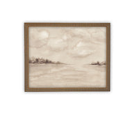 Vintage Framed Canvas Art #LAN-219