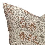 Designer "Mosier" Kishori Natural Ochre olive Pillow Cover