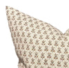 Designer "Albany" Suvarna Natural olive ochre Pillow Cover