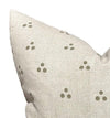 Designer "Ashland" Nishaan olive natural Pillow Cover