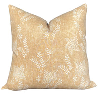 READY TO SHIP Designer Aida in Bloom Pillow Cover // Modern Farmhouse Decor Pillow // Vintage Linen // High End Linen Pillow