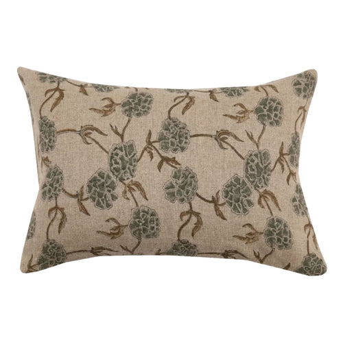 Modern Marigold Pillow Cover in Olive