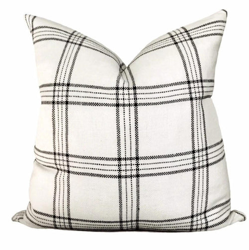 Kufri Dundee Plaid in Natural and Black