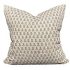 Designer "Madras" Suvarna Natural sand cement Pillow Cover
