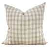 Designer "Norwalk" Plaid Pillow Cover