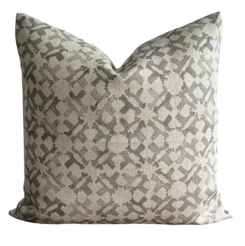 Peter Dunham Designer Pillow Cover Orcha in Ash