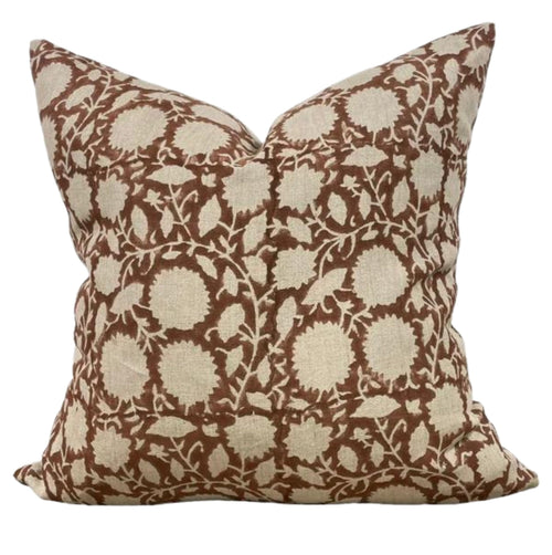 Designer Claremont Floral Pillow Cover