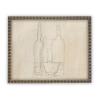 Vintage Framed Canvas Art #ST-623