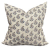 Designer Canby Pillow Cover in Block Print