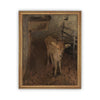 Vintage Framed Canvas Art #A-163