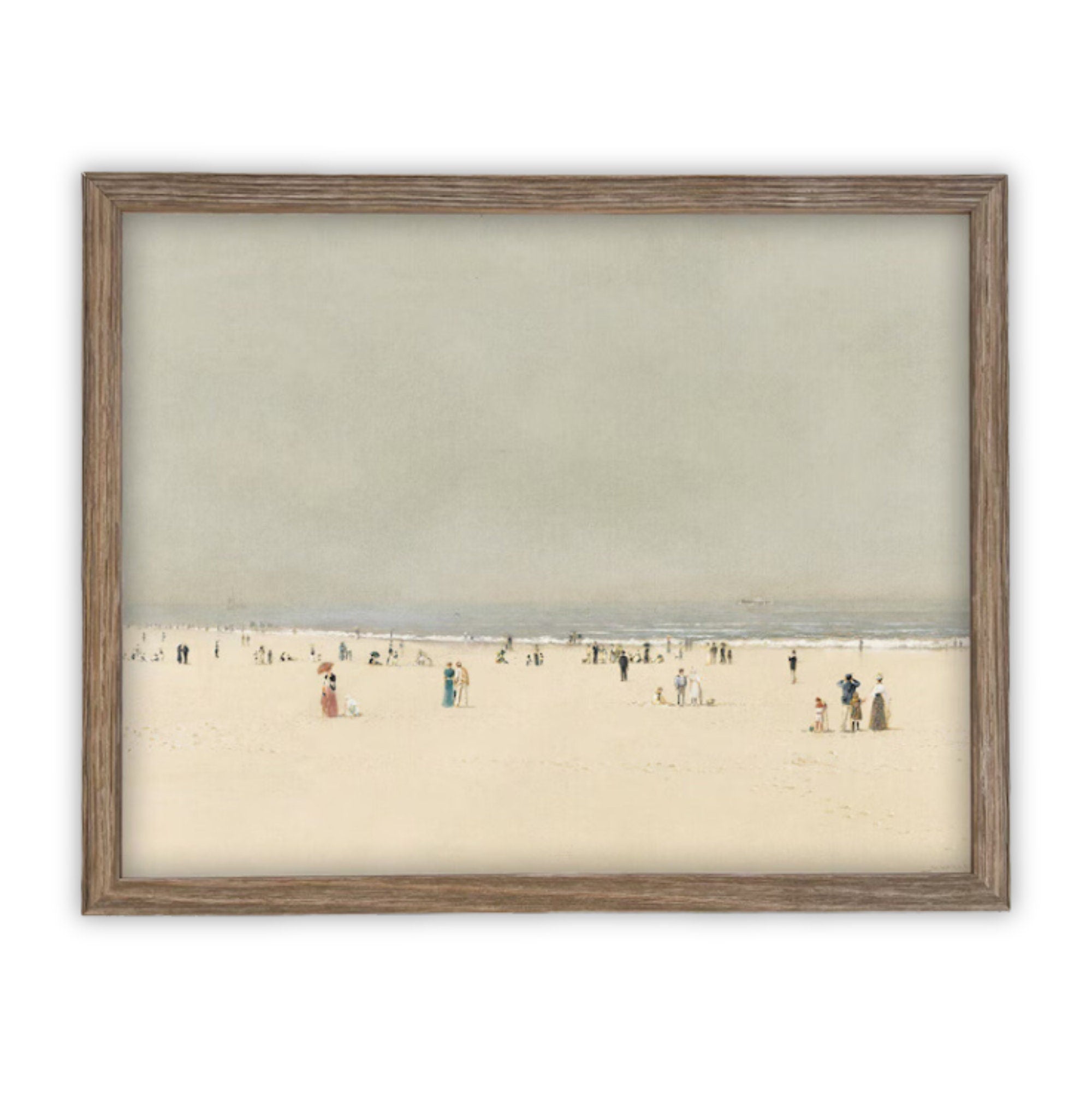 READY to SHIP 16x20 Vintage Framed Canvas Art #COAS-196