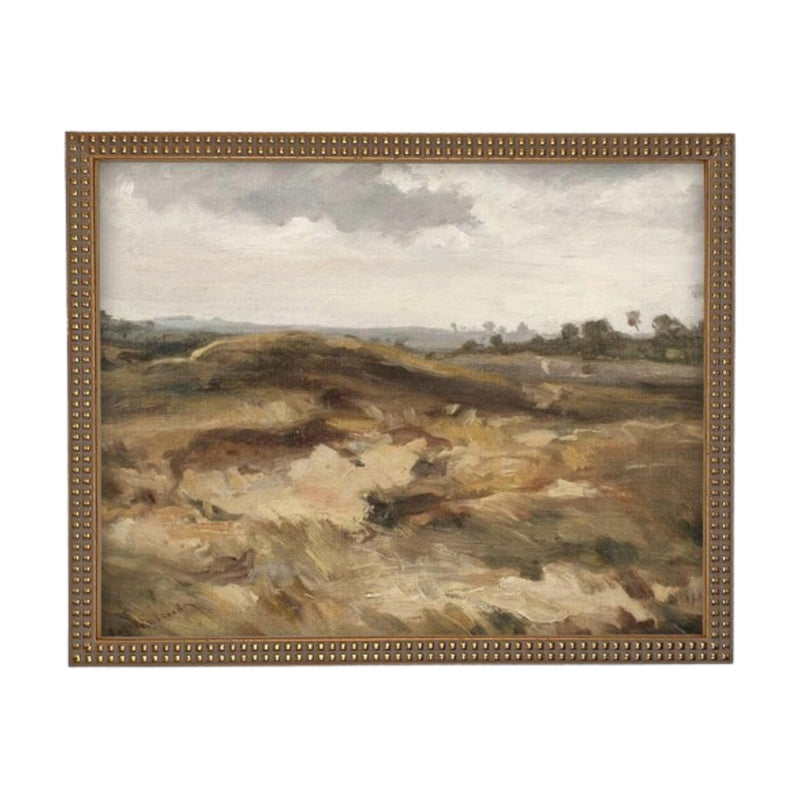 READY to SHIP 16X20 Vintage Framed Canvas Art // Framed Vintage Print // Vintage Painting // Landscape //Farmhouse print //#LAN-231