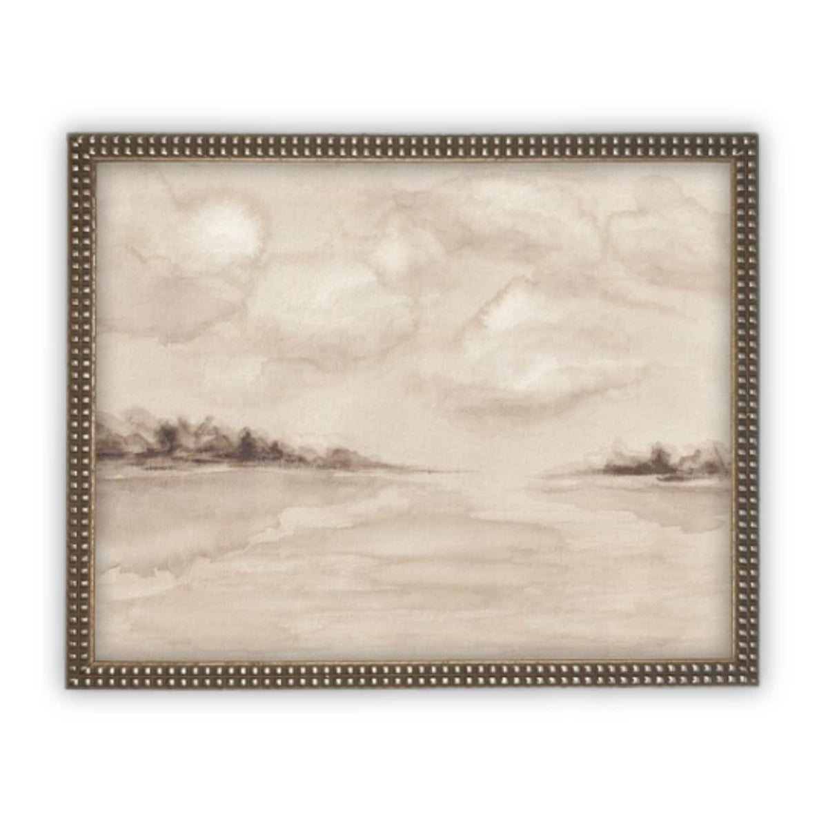 Vintage Framed Canvas Art #LAN-219