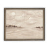 READY to SHIP 11X14 Vintage Framed Canvas Art #LAN-219