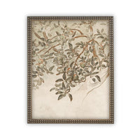 Vintage Framed Canvas Art #BOT-146