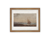 READY to SHIP 24X36 Vintage Framed Canvas Art #COAS-136