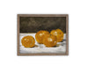 Vintage Framed Canvas Art // Framed Vintage Orange Print // Vintage Fruit // Still Life Kitchen Painting // Farmhouse print //#ST-620