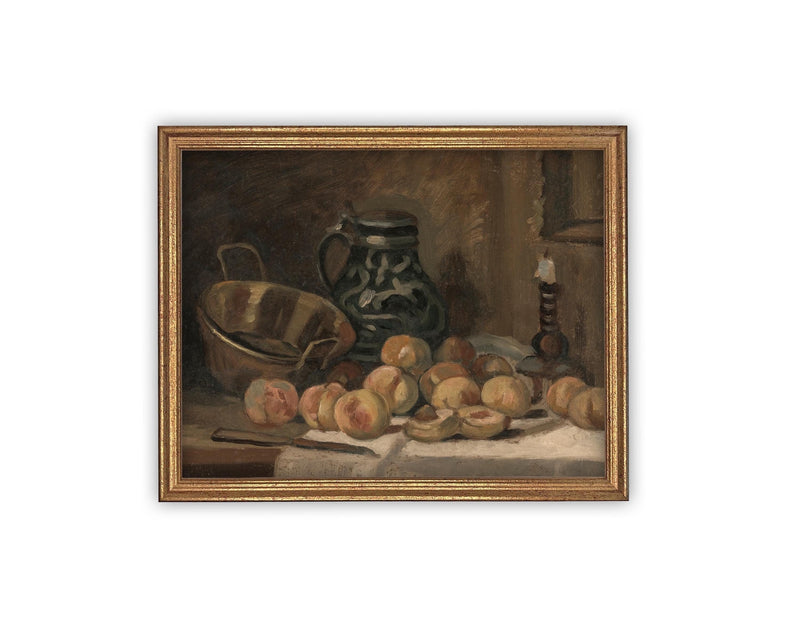 READY to SHIP 11x14 Vintage Kitchen Still Life Canvas Print