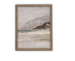 Vintage Framed Canvas Art // Framed Vintage Print // Vintage Painting // Beach House Seascape Coastal Art// #COAS-134