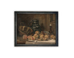 READY to SHIP 11x14 Vintage Framed Canvas Art // Vintage Painting // Vintage Kitchen Still Life // Farmhouse print //#ST-631