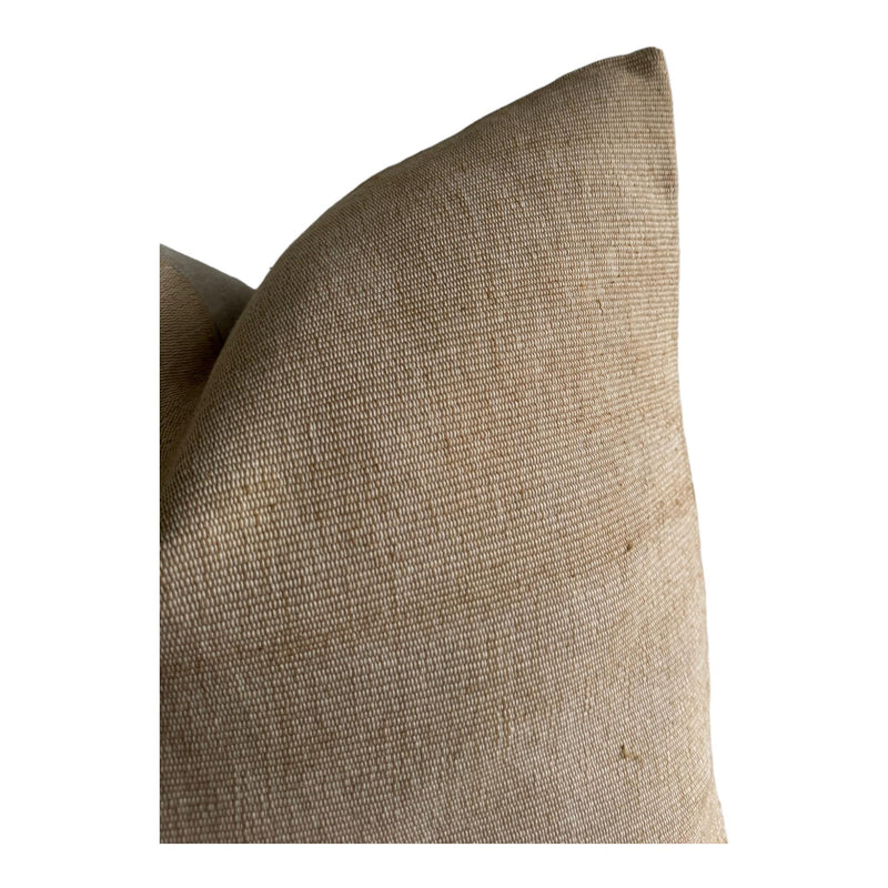 Designer Caramel Texture Solid Pillow Cover