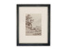 READY to SHIP 30X40 Vintage Framed Canvas Art // Framed Vintage Print // Vintage Painting // Country Landscape //#LAN-248