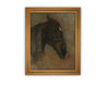 READY to SHIP 8X10// Framed Vintage Print // Vintage Painting // Vintage Horse Art// Farmhouse print //#A-186