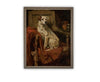 READY to SHIP 12X16 Vintage Framed Canvas Art #A-185
