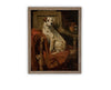 READY to SHIP 12X16 Vintage Framed Canvas Art #A-185