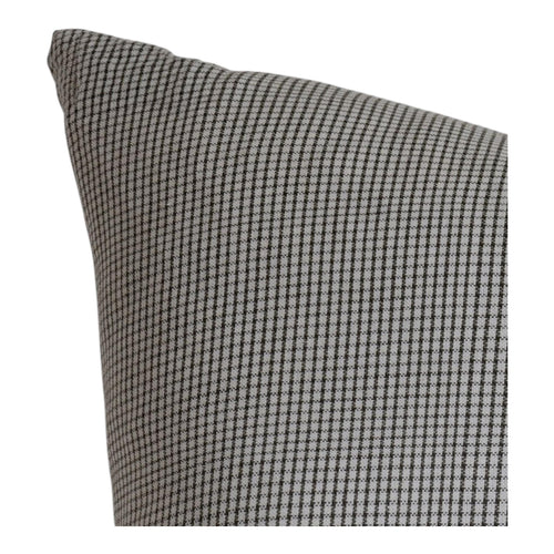 Designer "Ballard" Gingham Check Print Pillow Cover // Black White Linen Pillow Cover // Boutique Pillow Covers // Modern Farmhouse