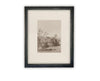 Vintage Framed Canvas Art // Framed Vintage Print // Vintage Painting // Country Landscape // Farmhouse print //#LAN-246