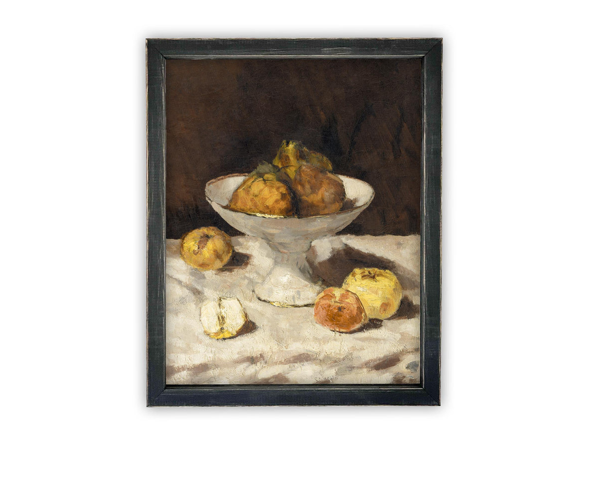 READY to SHIP 11X14 Vintage Framed Canvas Art #ST-635