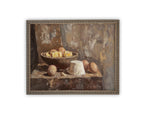 Vintage Framed Canvas Art // Framed Vintage Print // Vintage Painting // Vintage Kitchen Still Life // Farmhouse print //#ST-634