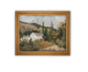 Vintage Framed Canvas Art #LAN-249