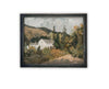 Vintage Framed Canvas Art #LAN-249