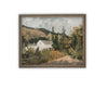 Vintage Framed Canvas Art #LAN-249