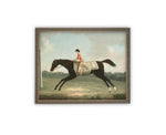 Vintage Framed Canvas Art #A-189