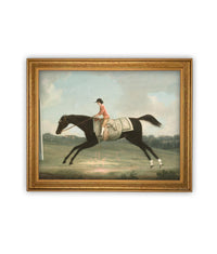 Vintage Framed Canvas Art #A-189