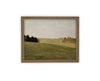 Vintage Framed Canvas Art // Framed Vintage Print // Vintage Painting // Vintage Green Landscape // Farmhouse print //#LAN-264